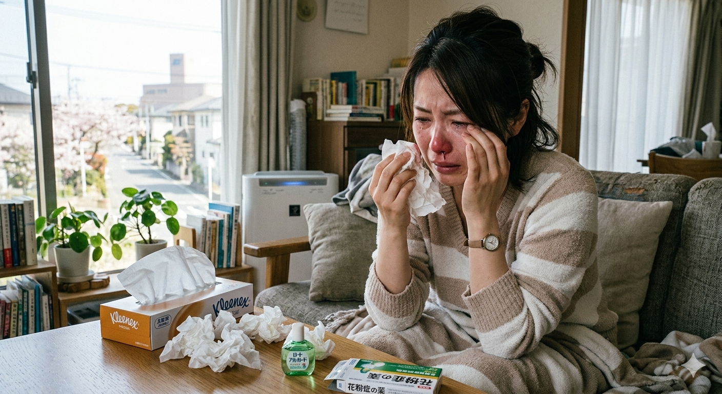 その花粉症、薬だけでいいですか？浜松にしづか鍼灸院の『体質から変える』新習慣