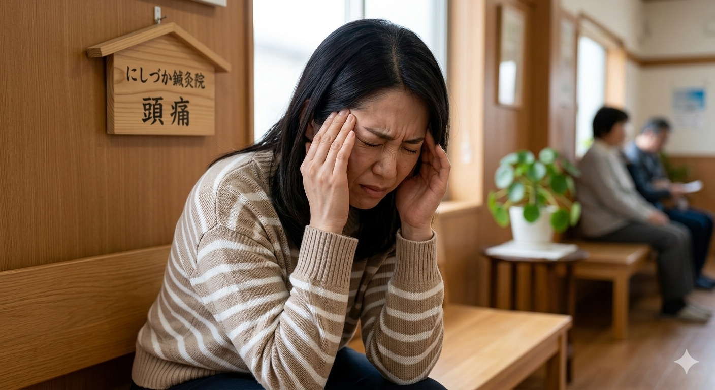 浜松市で頭痛を根本改善するなら「浜松にしづか鍼灸院」｜薬に頼らない体作り