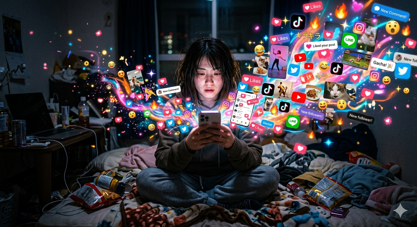 現代人を蝕む「安価なドーパミン」の正体とその代償