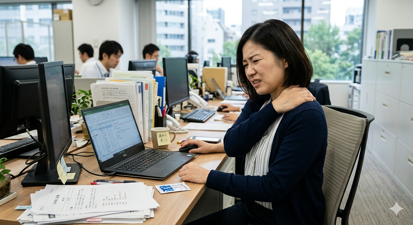 浜松市で「ガチガチの肩こり」を根本からリセット｜構造と対話で解きほぐす専門施術